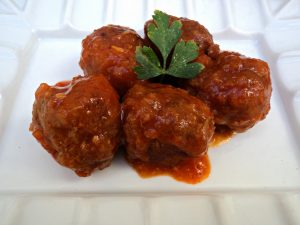 Albóndigas de Atún rallado en aceite Alamar